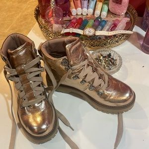 Cute pink sparkly shoes